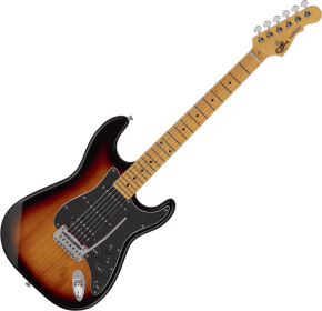 G & L Tribute Legacy HSS 3-Tone-Sunburst-Maple