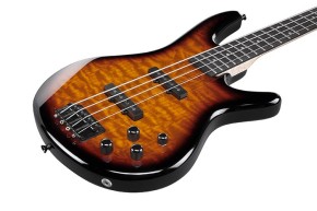 Ibanez GSR280QA-TYS Bassgitarre Sunburst